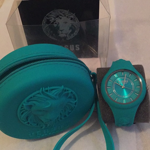 Versus Versace Accessories Fire Island Womens Rubber Watch